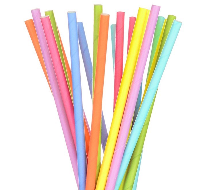 solid paper straws