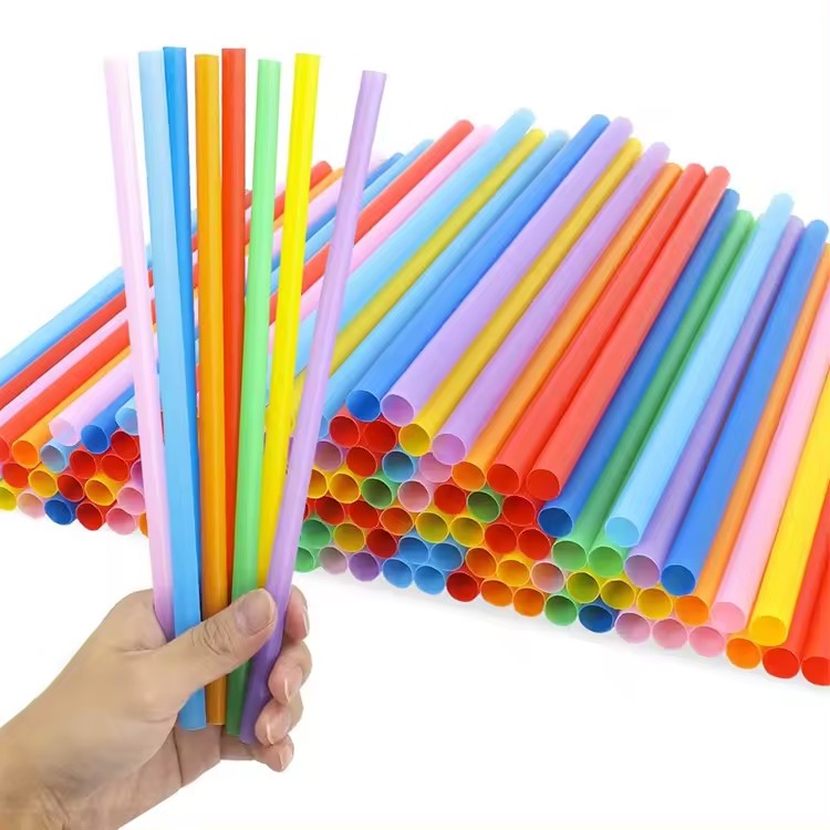 Colorful Plastic Drinking Straws (2)