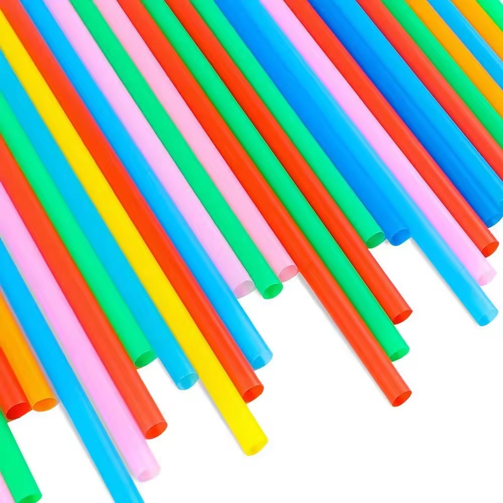 Colorful Plastic Drinking Straws (3)