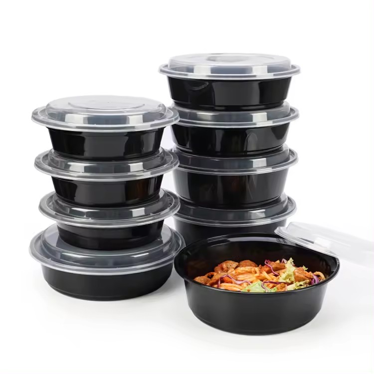 450 700 1000ml Disposable Plastic Bowl