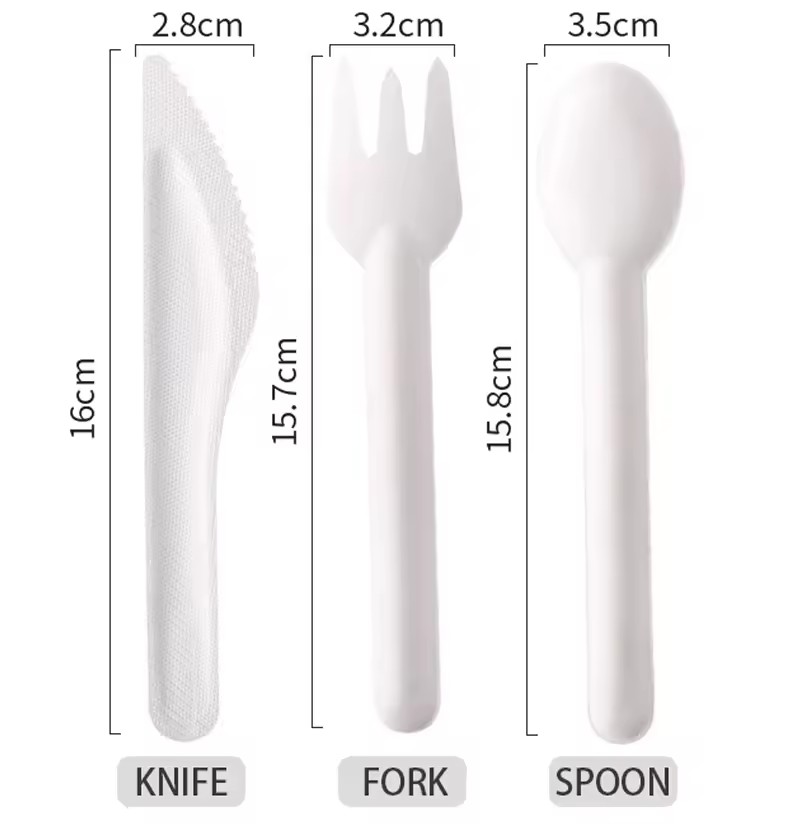 Custom paper Cutlery