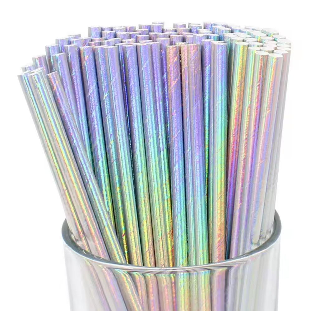 Eco Friendly Disposable Color Paper Straw
