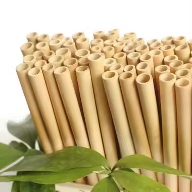 Eco friendly bamboo drinking straws