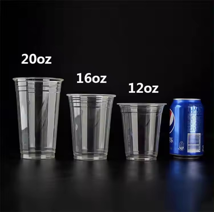 Transparent Disposable Plastic Cup